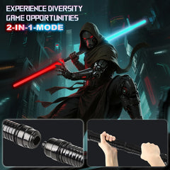 JOINBO light up sword saber blade extended to 33 inches for dramatic cosplay