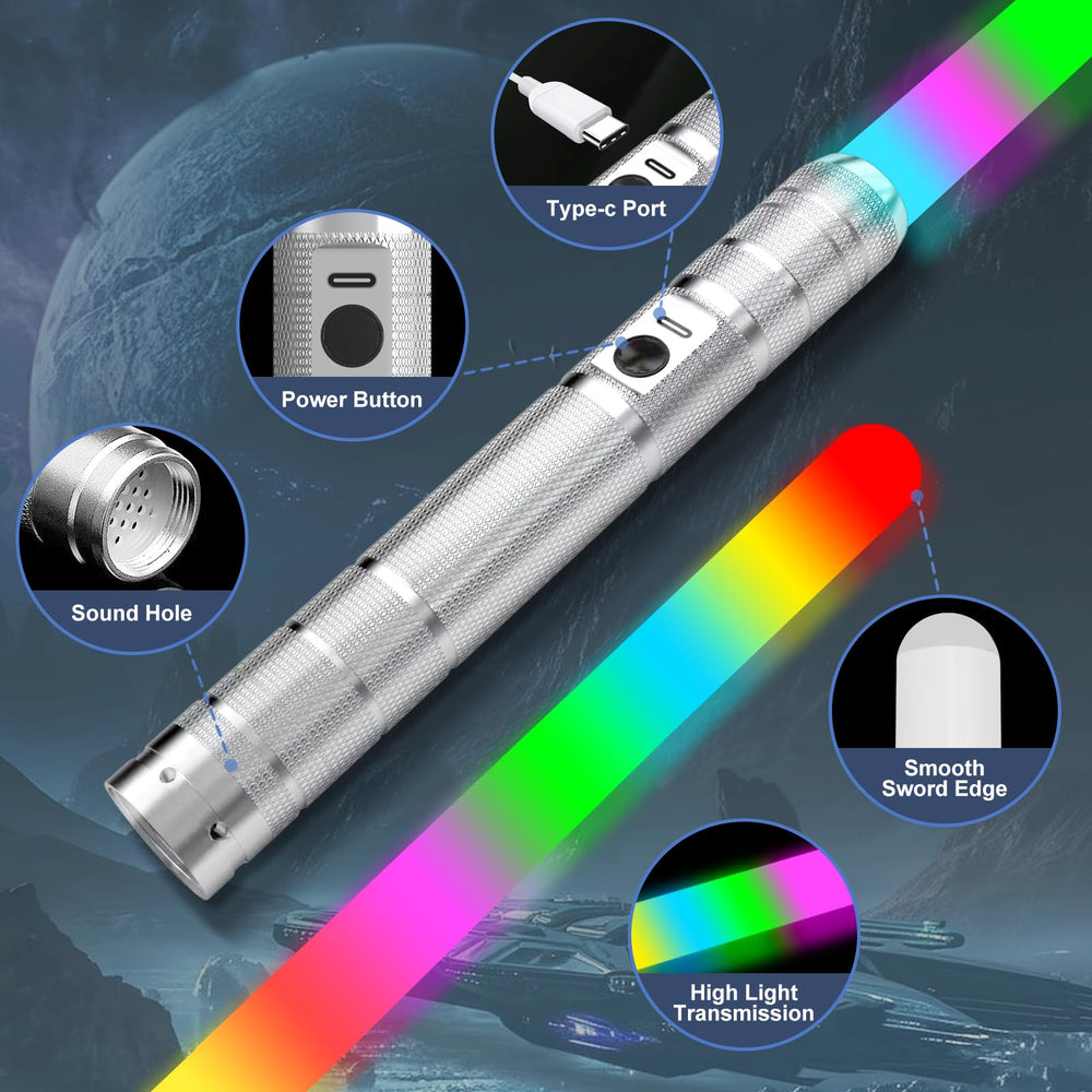 JOINBO metal hilt design provides sturdy grip during intense duels.