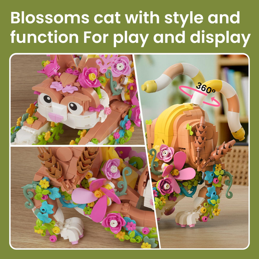 JOJO&Peach 1038-piece-set box offers a rich building challenge for kids.