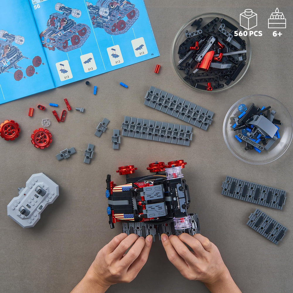JOJO&Peach ground-gripping tracks tackle uneven surfaces with control