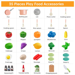JOKERKING condiment jars enhance realistic seasoning play for kids