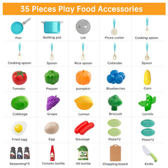 JOKERKING kids utensils spatula promotes easy stir-and-flip play