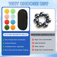Jollicube giftable fidget ball for teens and adults seeking tactile play.