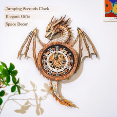 Jollitot clock face with Roman numerals for a vintage vibe.