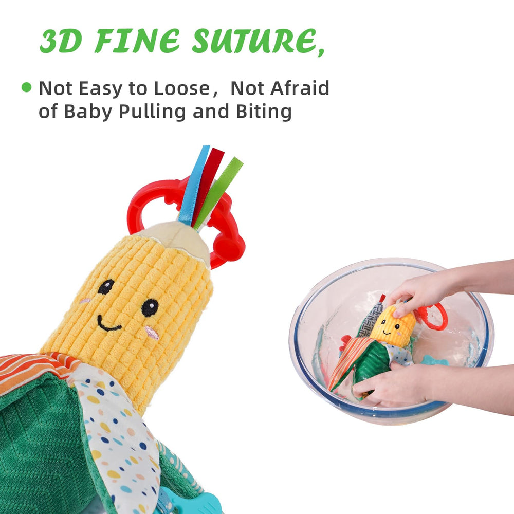 Jollybaby baby teething toy designed for early exploration and grip.