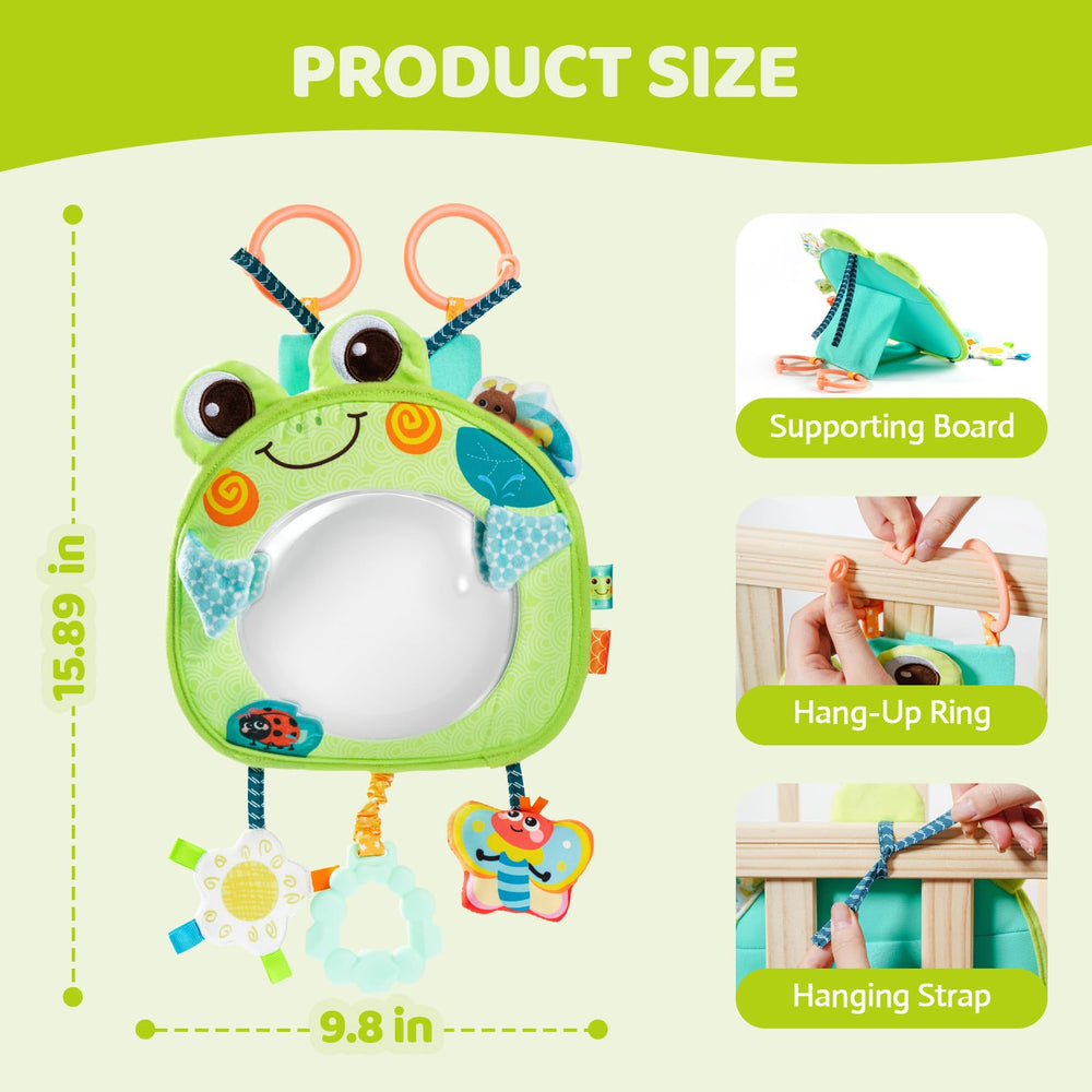 Jollybaby Frog sensory toys spark tactile exploration on the go