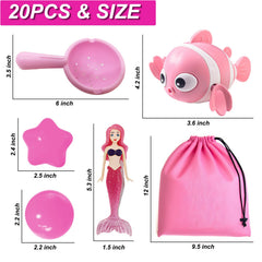 Jomi & Jolly breathable mesh storage bag for air-drying toys.
