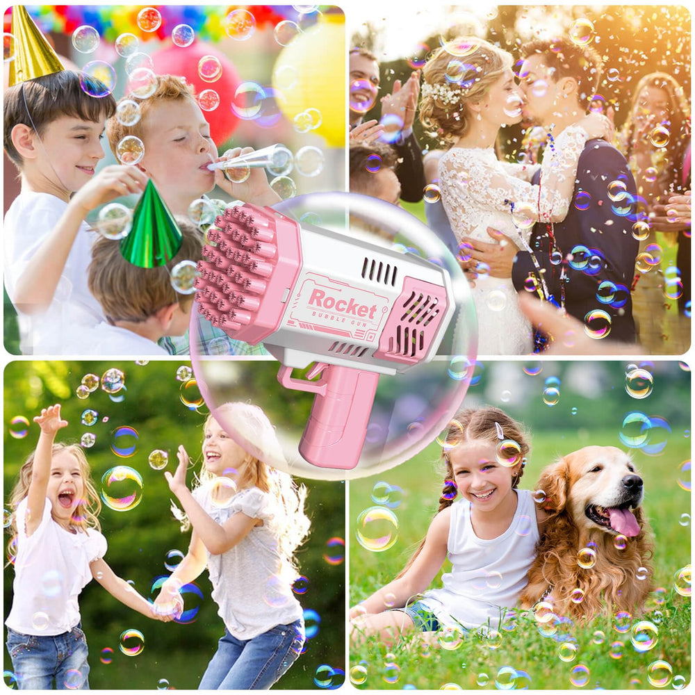 JONEG kids bubble party scene for celebrations.