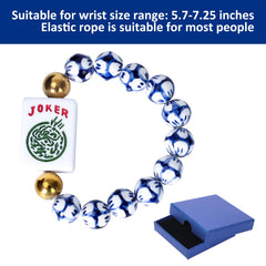 Jongyance Mahjong Accessory elastic wrist band ensures comfortable, adjustable fit