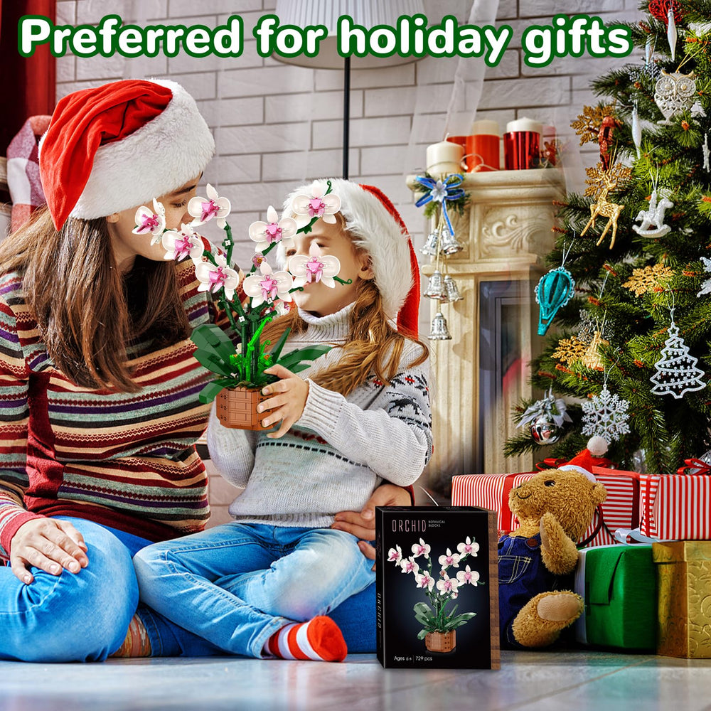 Joniuuca orchid decor fits bedrooms, living rooms, offices, and dorms.