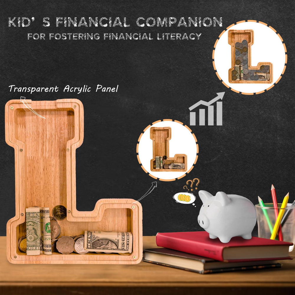 JOOMLAFLY customized engraving on piggy bank creates a personal gift idea