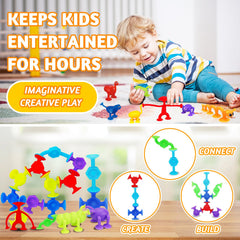 Joosharkidz travel-friendly bath toys for car and plane adventures