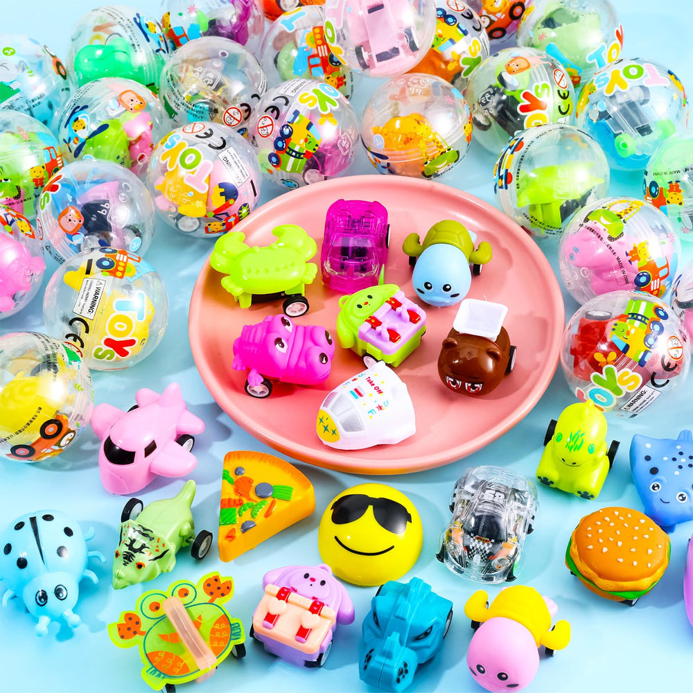 Claw machine prize capsule perfect for party game prizes and classroom rewards.