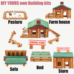 Joqutoys durable stain finish helps preserve wood for long-lasting play.