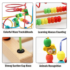 Joqutoys bottom slider beads for counting practice