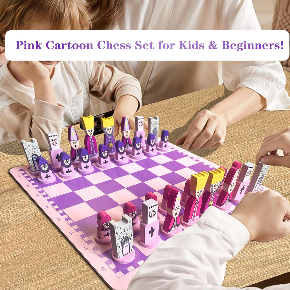 Compact, portable chess set ideal for school, picnics, and trips.
