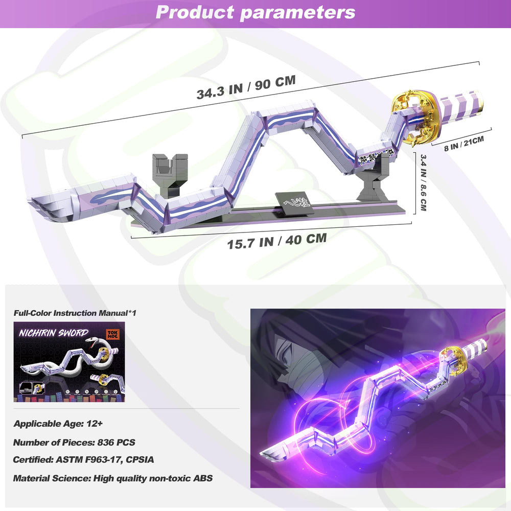 Jorumo collectible sword build kit offers immersive relaxation and creative play.