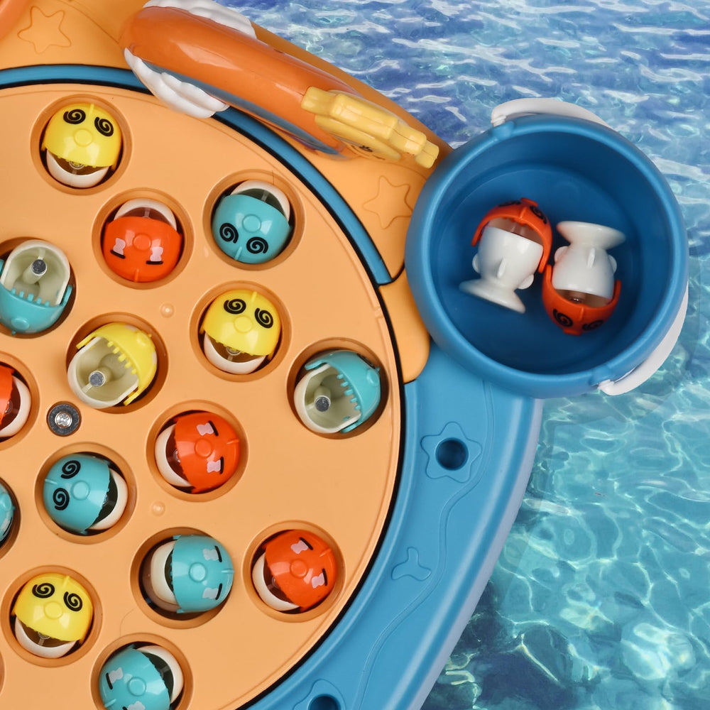 Jovarous magnetic fishing game supports group and solo play at home.