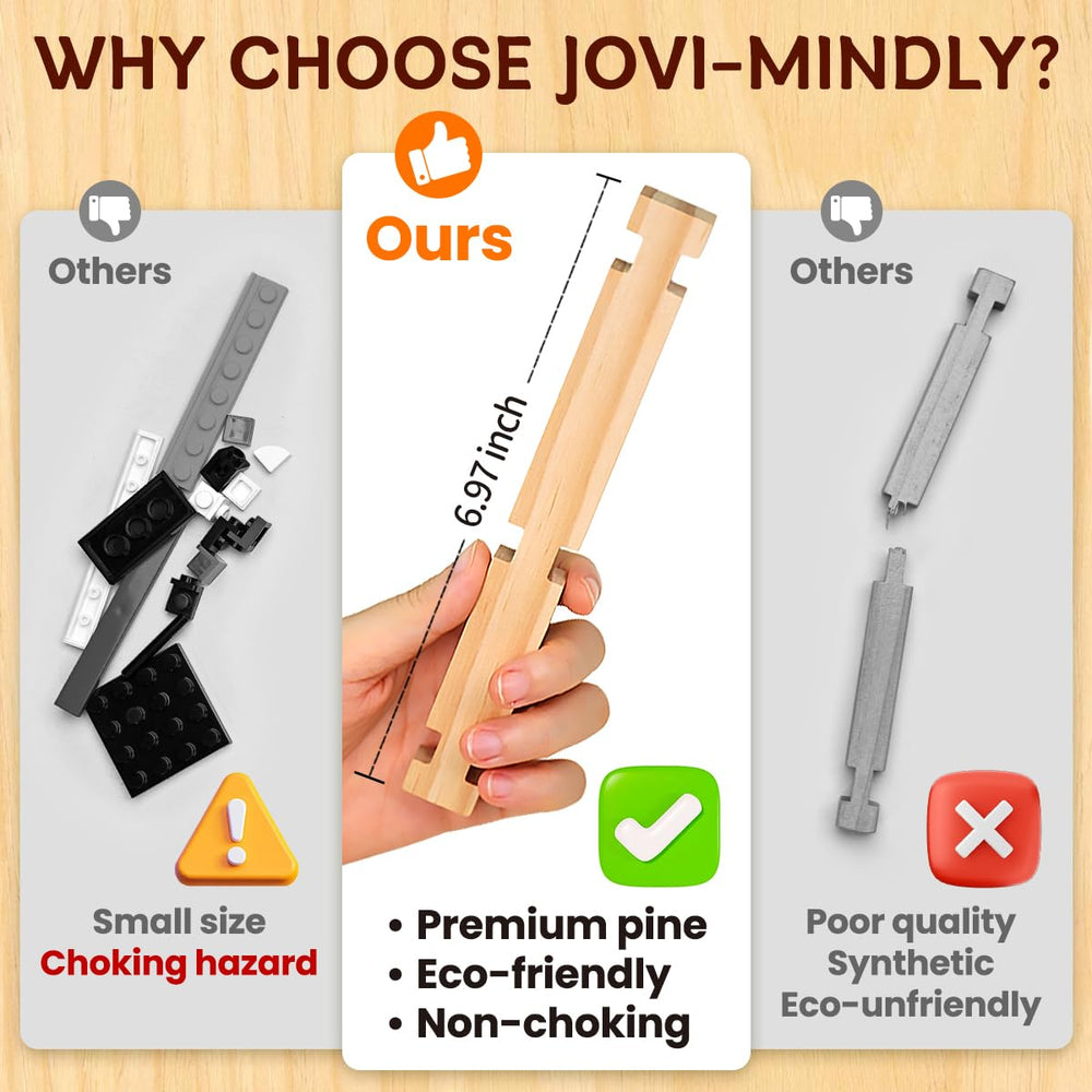 Jovi-mindly classroom and home-friendly blocks for STEM play