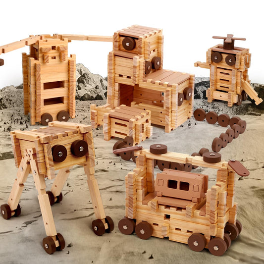 Jovi-mindly Space Blocks 101pcs for hands-on creativity and cooperative play