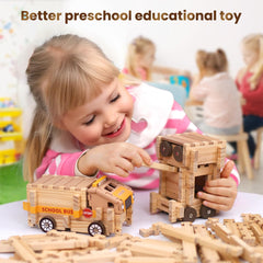 Jovi-mindly Space Blocks smooth finish emphasizes safe tactile play