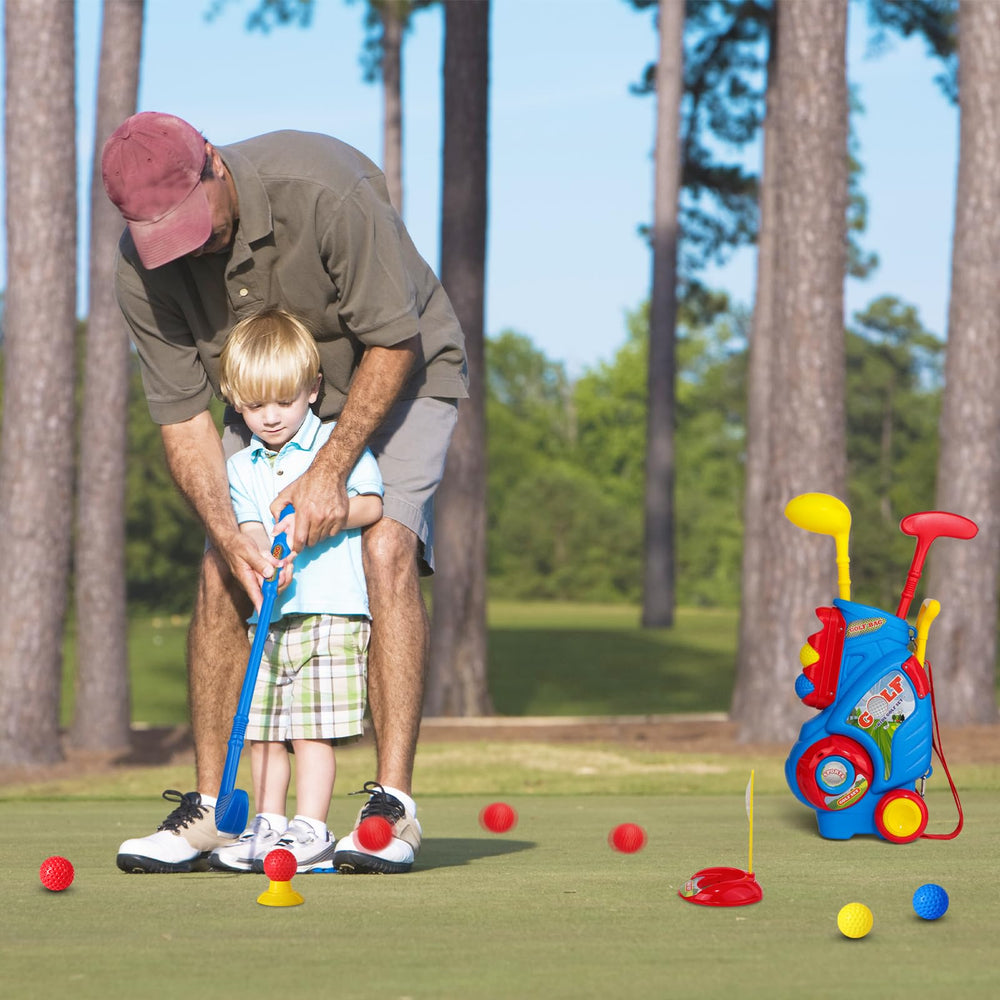 Jovizo detachable shoulder strap on cart for portable play.