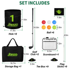 Balls are ready for fast rounds with the Jovizo set.