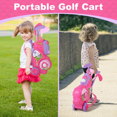 Jovizo retractable handle and wheels support smooth indoor and outdoor play.
