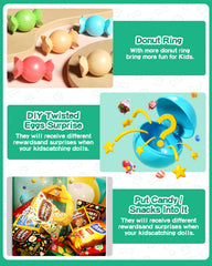 Jovow claw machine includes 10 surprise eggs for small discoveries