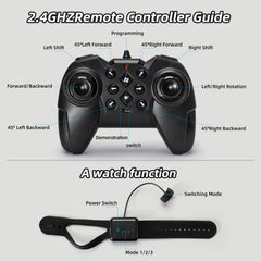 Jovow RC Stunt Car battery and remote setup for extended sessions