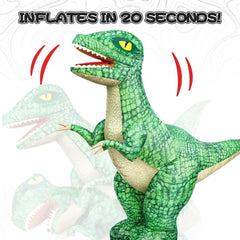 Jovow two-wheeled dinosaur walking, stable movement for active fun.