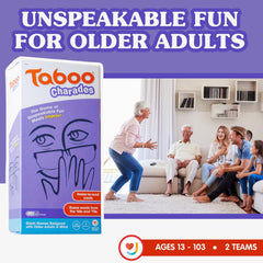 Joy For All Ageless Games Taboo Charades customizable words personalize family memories.