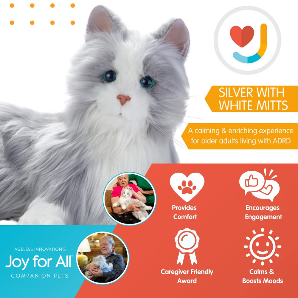 JOY FOR ALL companion cat purring sample evokes gentle, soothing sounds.