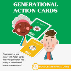 Joy for All Game of Life Generations player pieces with large grips for easy grabbing.