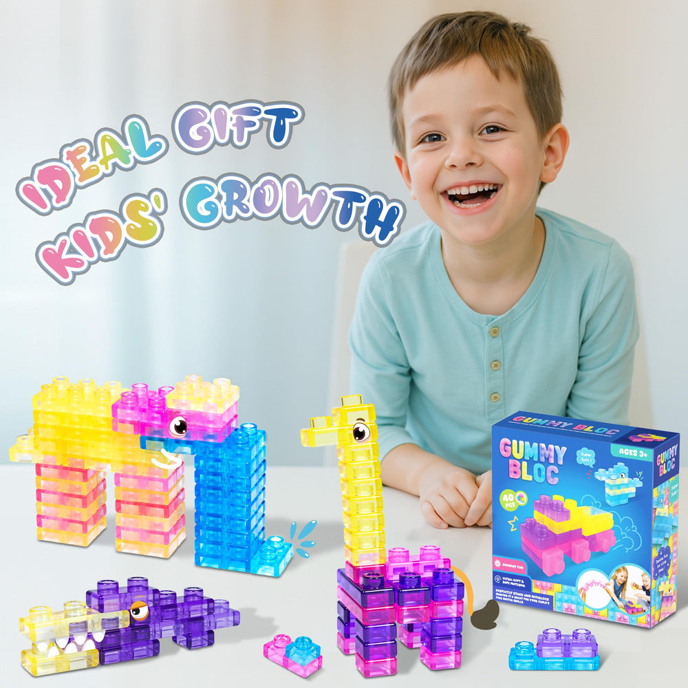JOY SPOT! Durable rubber TPE blocks, bounce-back resilience for energetic play.
