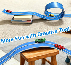 JOYANDRO durable flexible PVC track withstands active racing