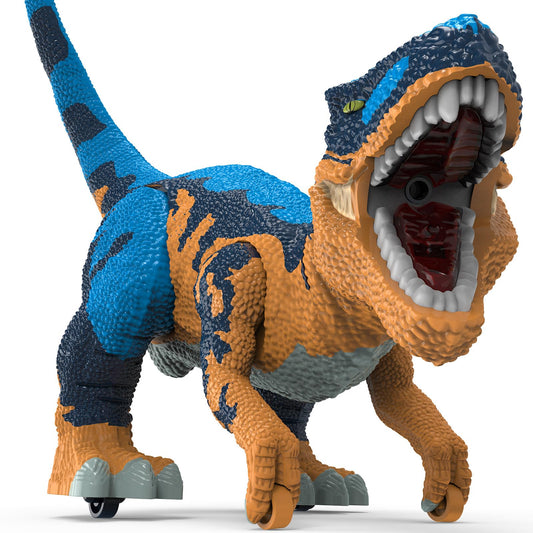 JOYBLI T-Rex belly storage keeps small toys organized during playtime