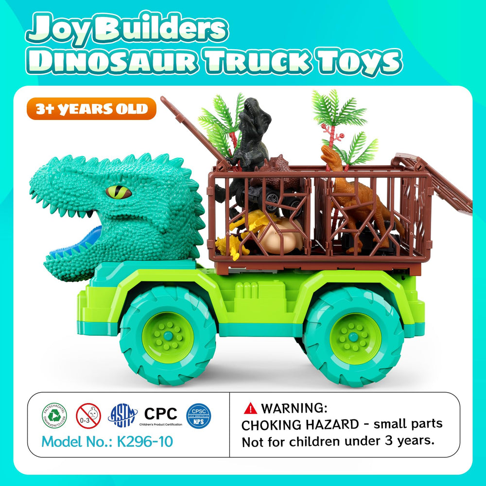 JoyBuilders pull-back cars add fast-paced action for adventurous play