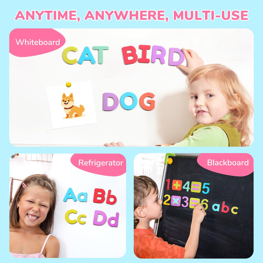 JoyCat magnets with full-back coverage for strong fridge attachment