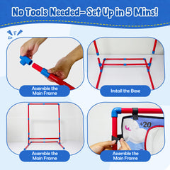 JoyCat versatile setup for solo or group baseball fun