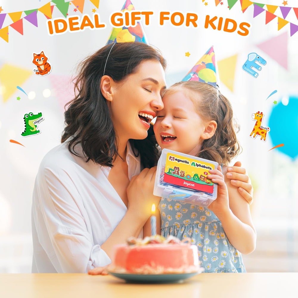 JoyCat colorful magnets support fine motor skills through grasp-and-place play