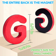 JoyCat EVA foam letters are soft to the touch, kid-friendly for hands-on play.