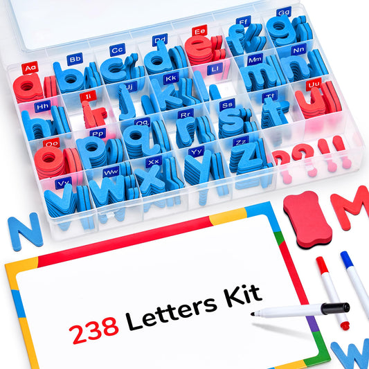 JoyCat classroom magnetic letters on board support hands-on spelling practice.