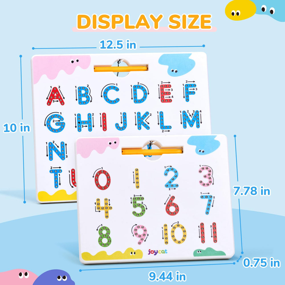 JoyCat color coding highlights vowels in red and consonants in blue for pronunciation cues.