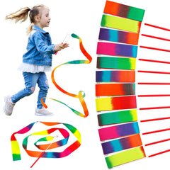 JoyCat dance ribbon multicolor 200cm for vibrant children's routines