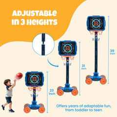 JoyCat 4 inch mini basketball sized for small hands