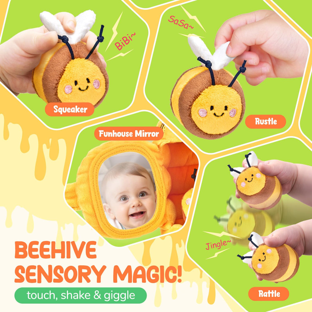 Montessori inspired toy for babies 0-3 years learning