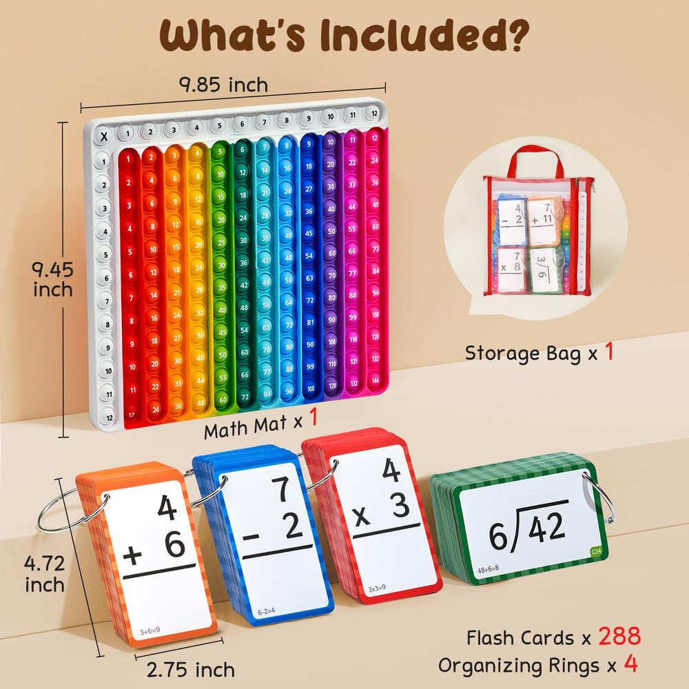 JoyCat organized-flash-cards-rings for portable practice
