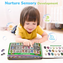 JoyCat Busy Book farm animals matching supports early literacy and sequence skills