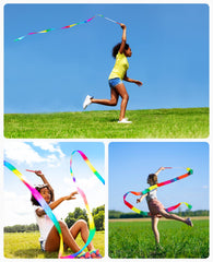 JoyCat ribbon accessory for performances and gym routines with color and motion